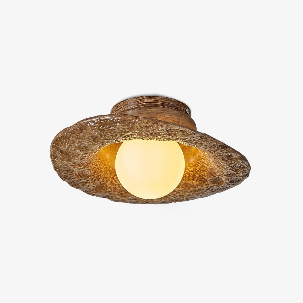 vintage-straw-hat-flush-mount-ceiling-light-resin-decorative-lamp-for-living-room-decor
