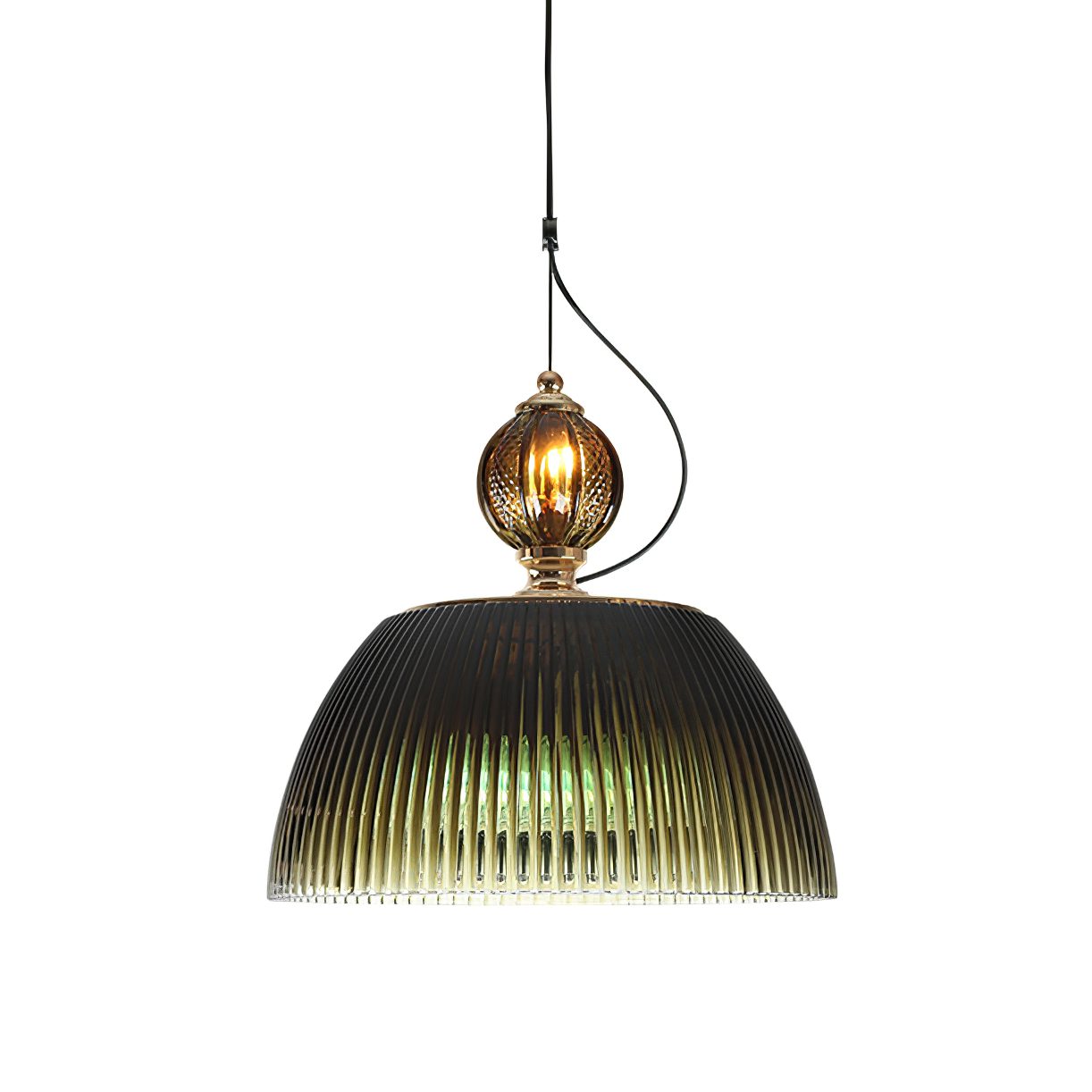 vintage-hand-blown-gradient-green-glass-pendant-light-for-dining-room-and-kitchen-island