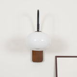 elegant-walnut-wood-wall-lamp-with-white-glass-globe-shade-for-indoor-lighting