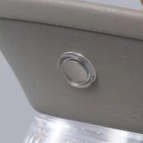 Modern Ribbed Acrylic Rechargeable LED Table Lamp with USB Battery Power for Bedside