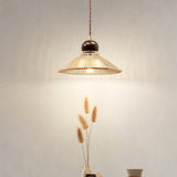 vintage-handcrafted-lotus-ribbed-glass-pendant-light-cognac-floral-ceiling-lamp-for-dining-room