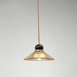 vintage-handcrafted-lotus-ribbed-glass-pendant-light-cognac-floral-ceiling-lamp-for-dining-room
