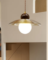 vintage-handcrafted-lotus-ribbed-glass-pendant-light-cognac-floral-ceiling-lamp-for-dining-room