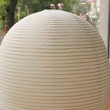 Modern Mulberry Rice Paper Lantern Table Lamp for Bedroom Reading and Minimalist Home Decor