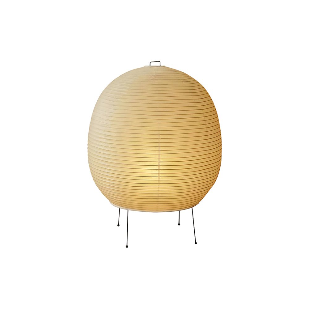 Modern Mulberry Rice Paper Lantern Table Lamp for Bedroom Reading and Minimalist Home Decor