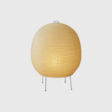 Modern Mulberry Rice Paper Lantern Table Lamp for Bedroom Reading and Minimalist Home Decor