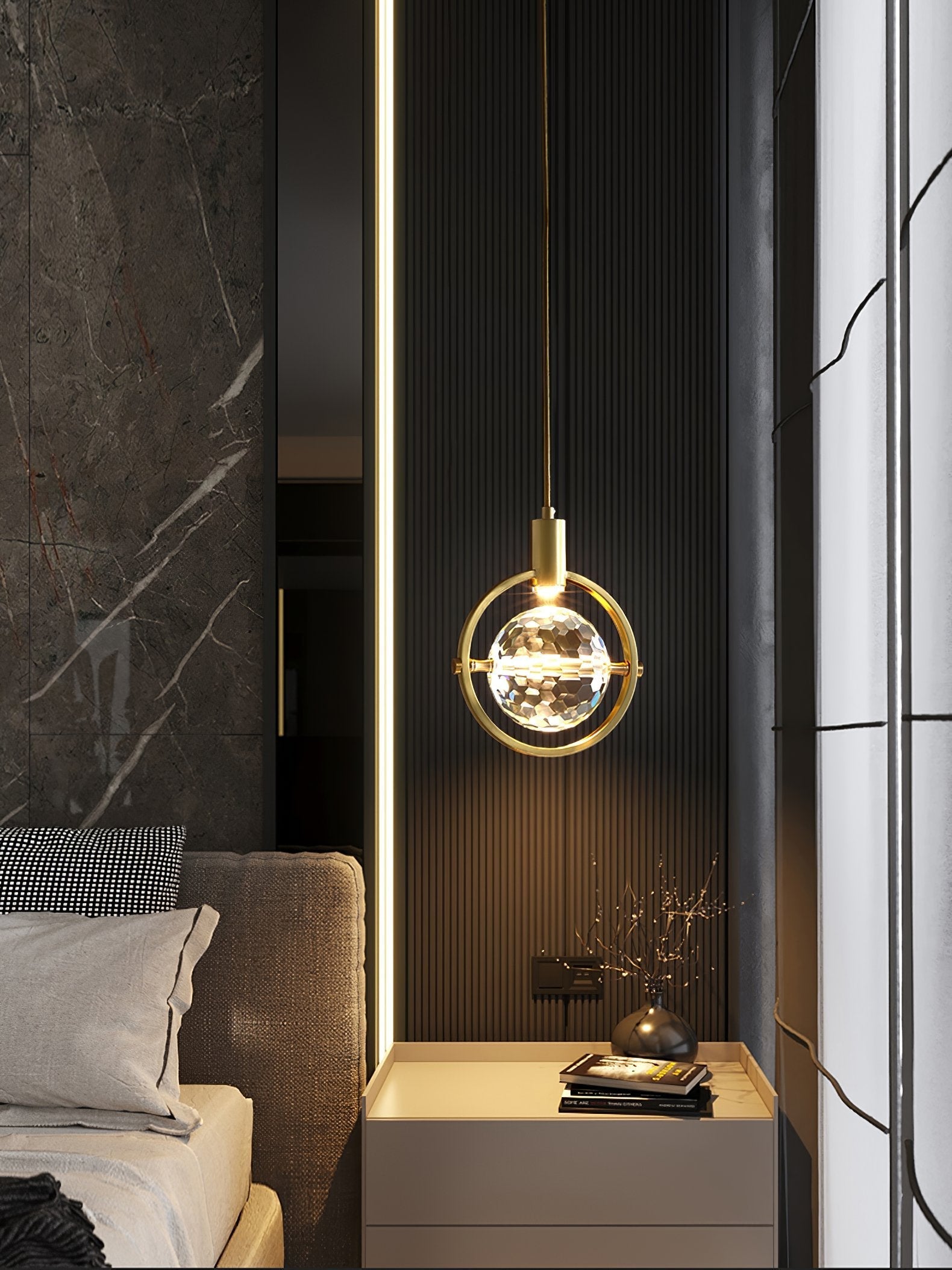 modern-luxury-led-ring-crystal-pendant-light-gold-finish-single-tier-hanging-lamp