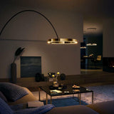 Modern Minimalist Ring Floor Lamp LED Standing Light for Living Room and Bedroom