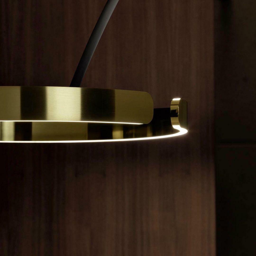 Modern Minimalist Ring Floor Lamp LED Standing Light for Living Room and Bedroom