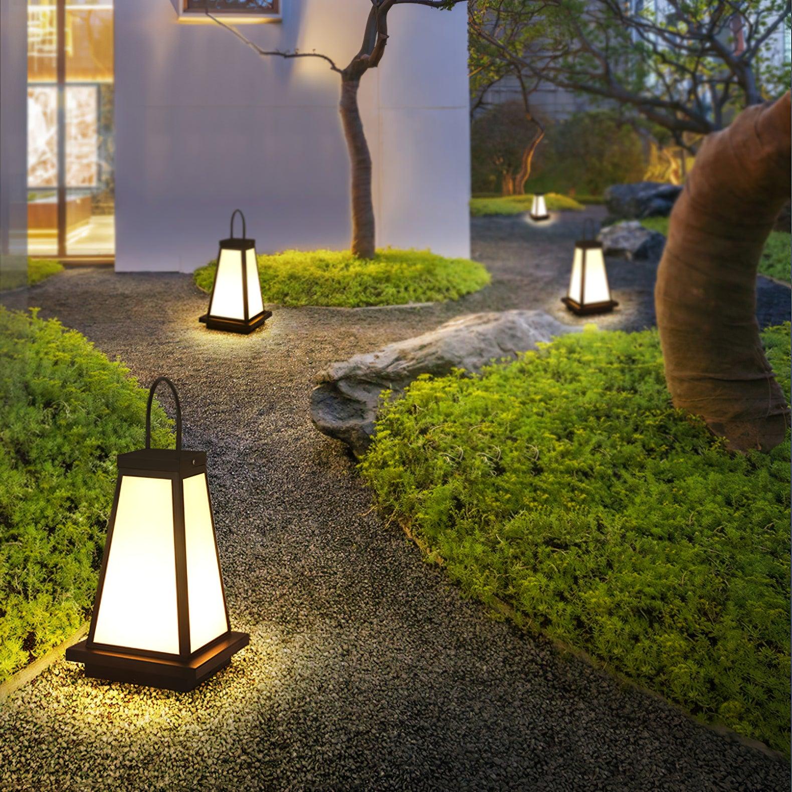 Modern Roam Lantern Outdoor Garden Landscape Table Lamp with IP65 Waterproof Rating
