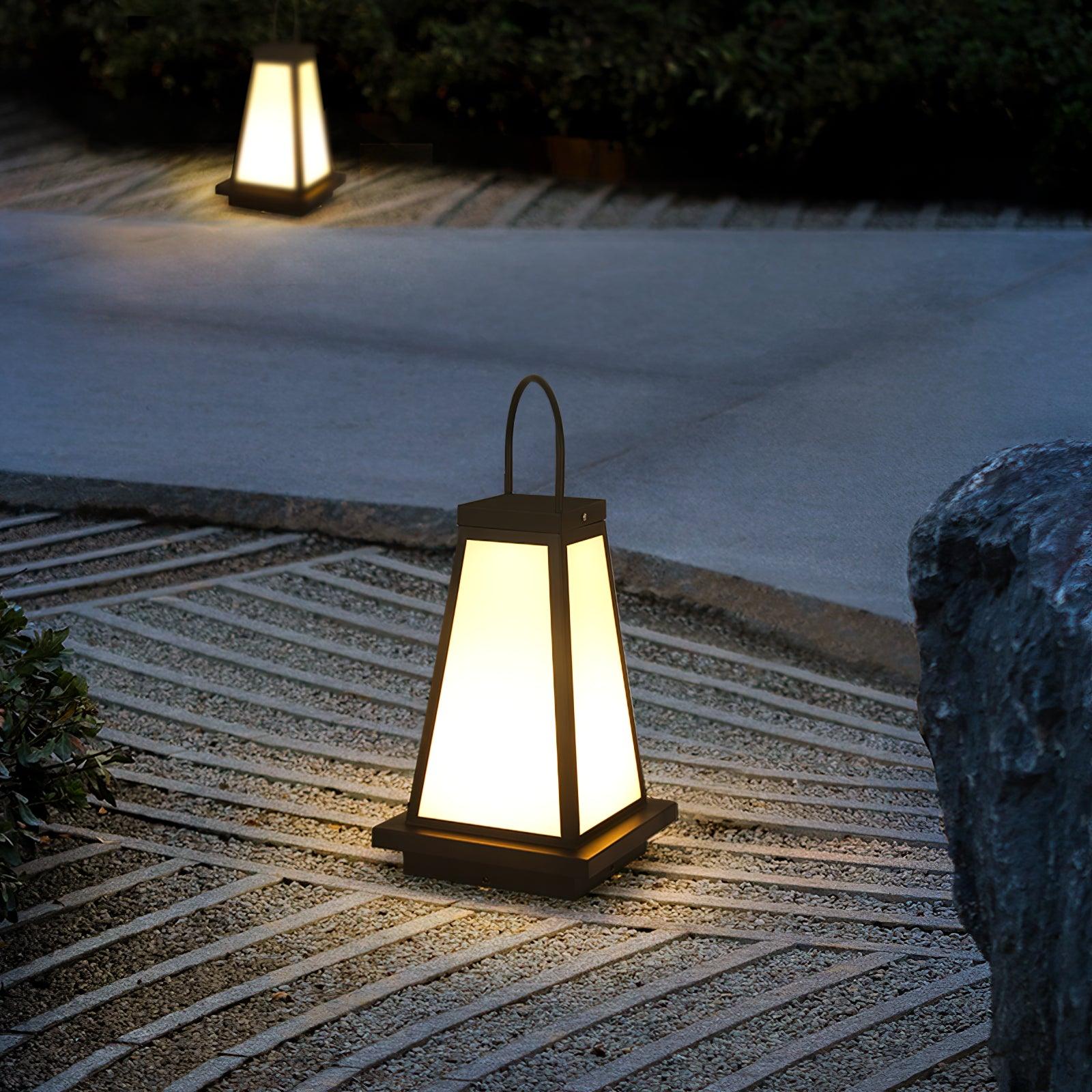 Modern Roam Lantern Outdoor Garden Landscape Table Lamp with IP65 Waterproof Rating
