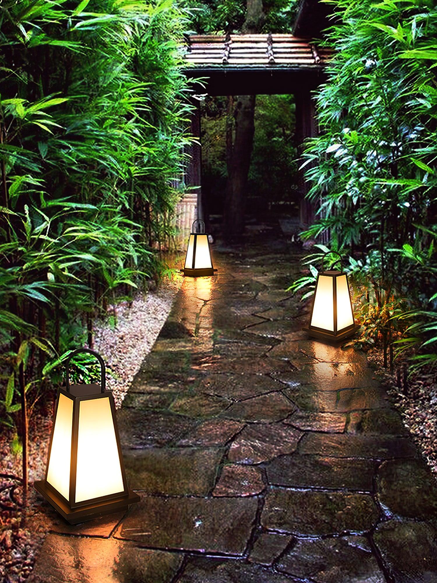 Modern Roam Lantern Outdoor Garden Landscape Table Lamp with IP65 Waterproof Rating