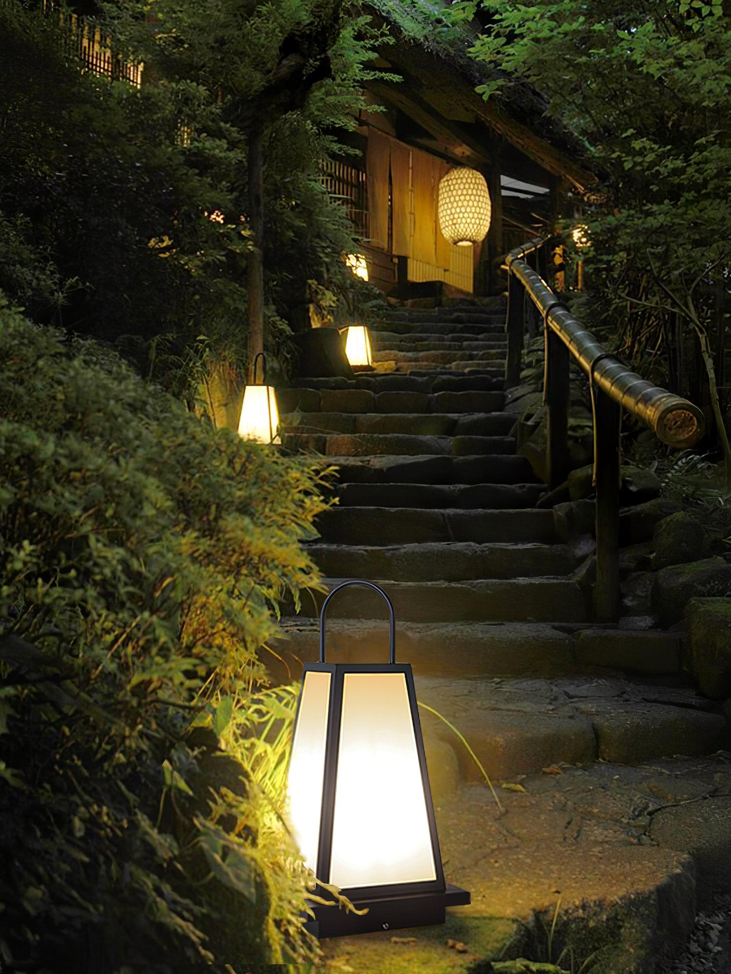 Modern Roam Lantern Outdoor Garden Landscape Table Lamp with IP65 Waterproof Rating