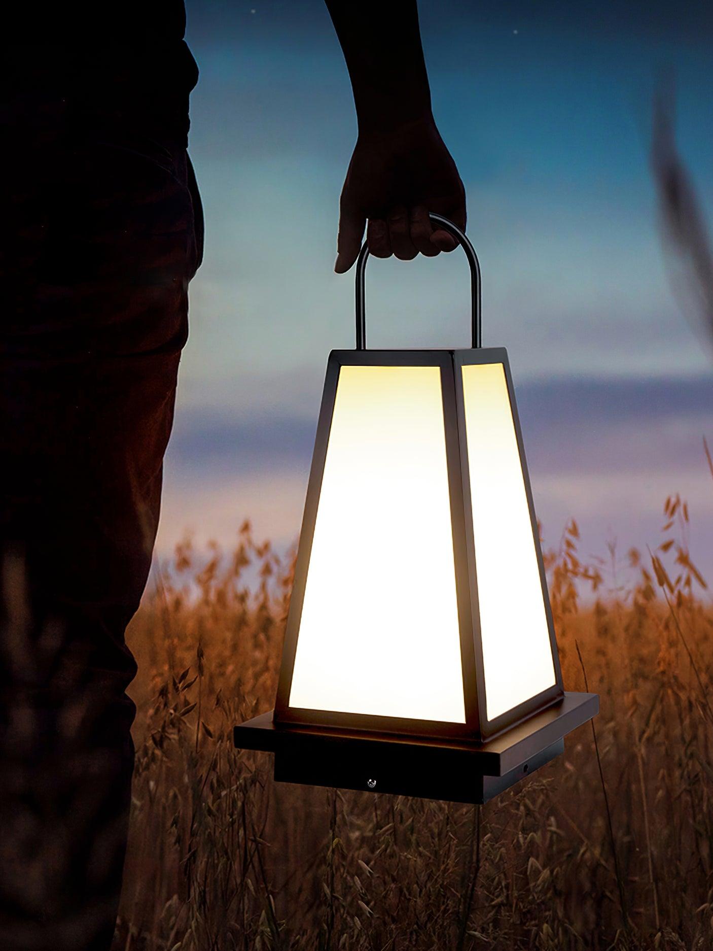 Modern Roam Lantern Outdoor Garden Landscape Table Lamp with IP65 Waterproof Rating