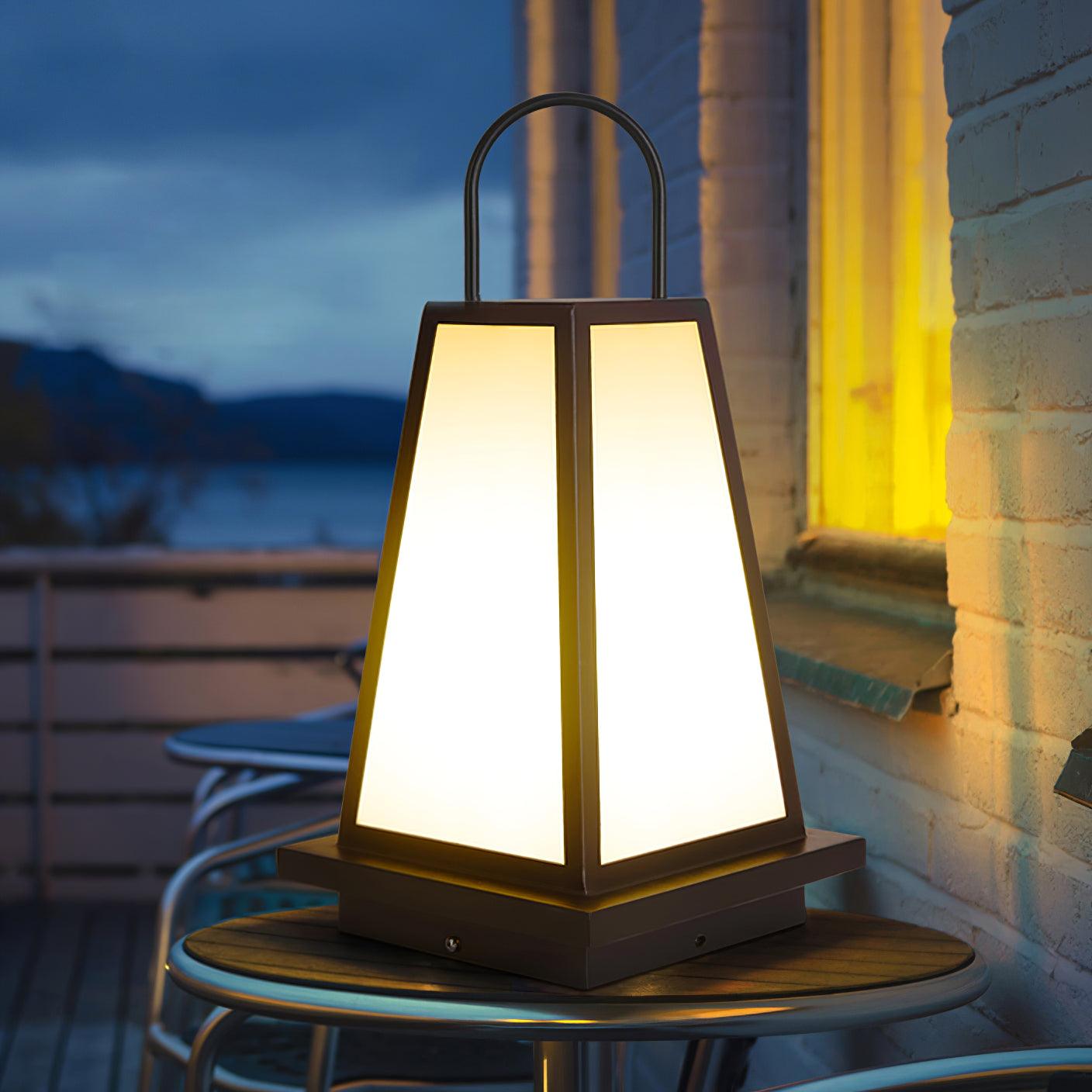 Modern Roam Lantern Outdoor Garden Landscape Table Lamp with IP65 Waterproof Rating
