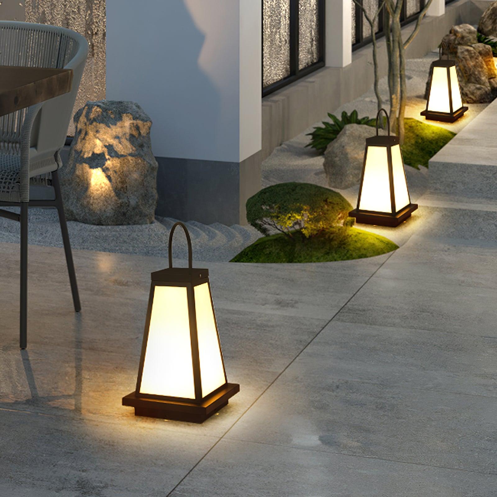 Modern Roam Lantern Outdoor Garden Landscape Table Lamp with IP65 Waterproof Rating