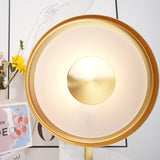 Modern Marble and Gold LED Table Lamp Luxury Desk Light for Bedroom and Living Room