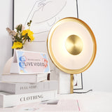 Modern Marble and Gold LED Table Lamp Luxury Desk Light for Bedroom and Living Room