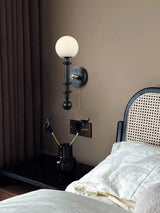 vintage-roman-column-wall-sconce-with-walnut-wood-accents-and-glass-shade-for-indoor-lighting