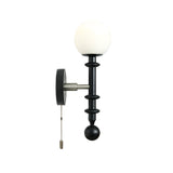 vintage-roman-column-wall-sconce-with-walnut-wood-accents-and-glass-shade-for-indoor-lighting