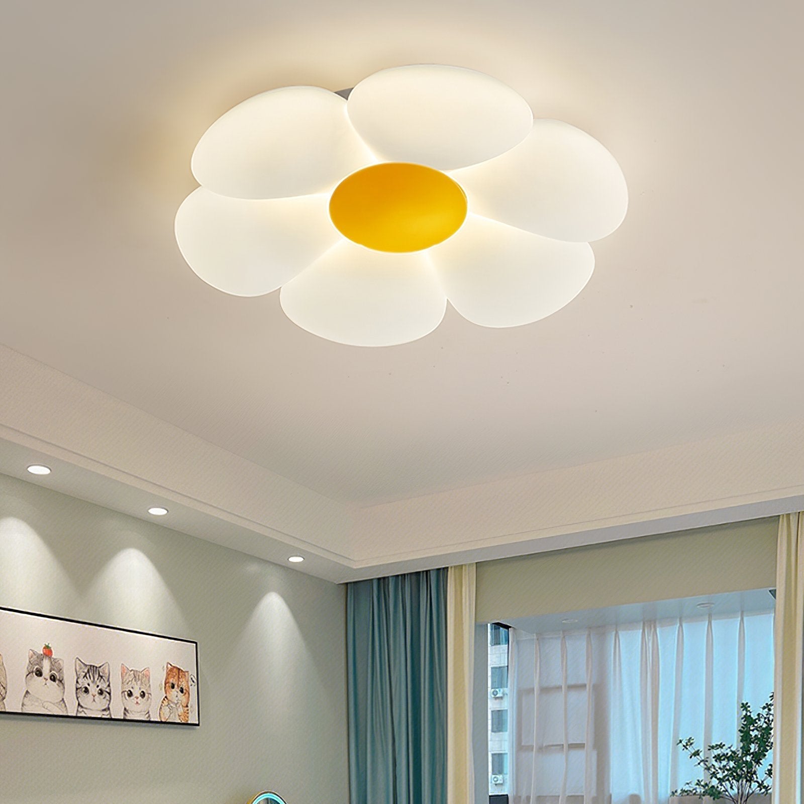 modern-floral-led-flush-mount-ceiling-light-with-adjustable-color-temperature-for-bedroom