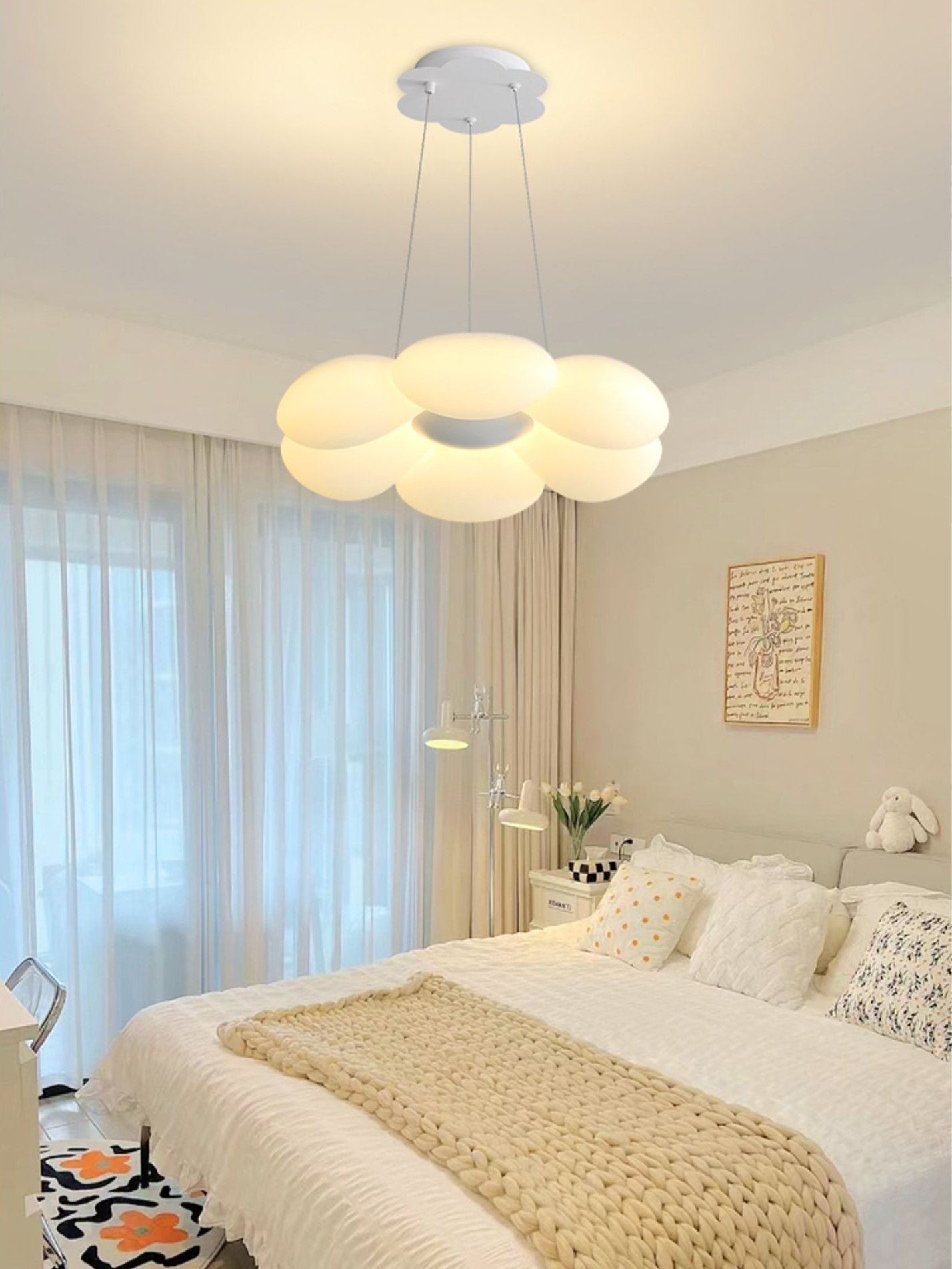 modern-floral-led-hanging-light-with-pe-rotomoulding-shade-and-three-color-modes