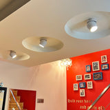 Modern Adjustable White LED Ceiling Spotlight for Targeted Interior Illumination