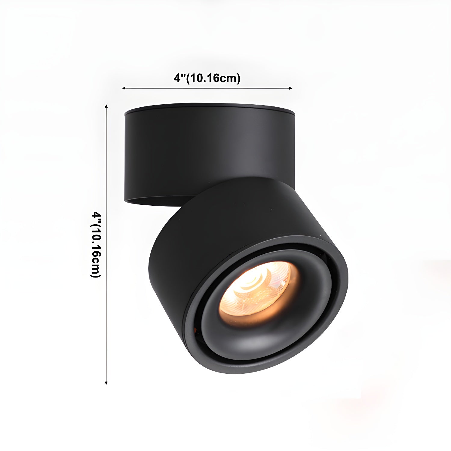 Modern Rotatable LED Spotlight Ceiling Fixture for Adjustable Indoor Accent Lighting