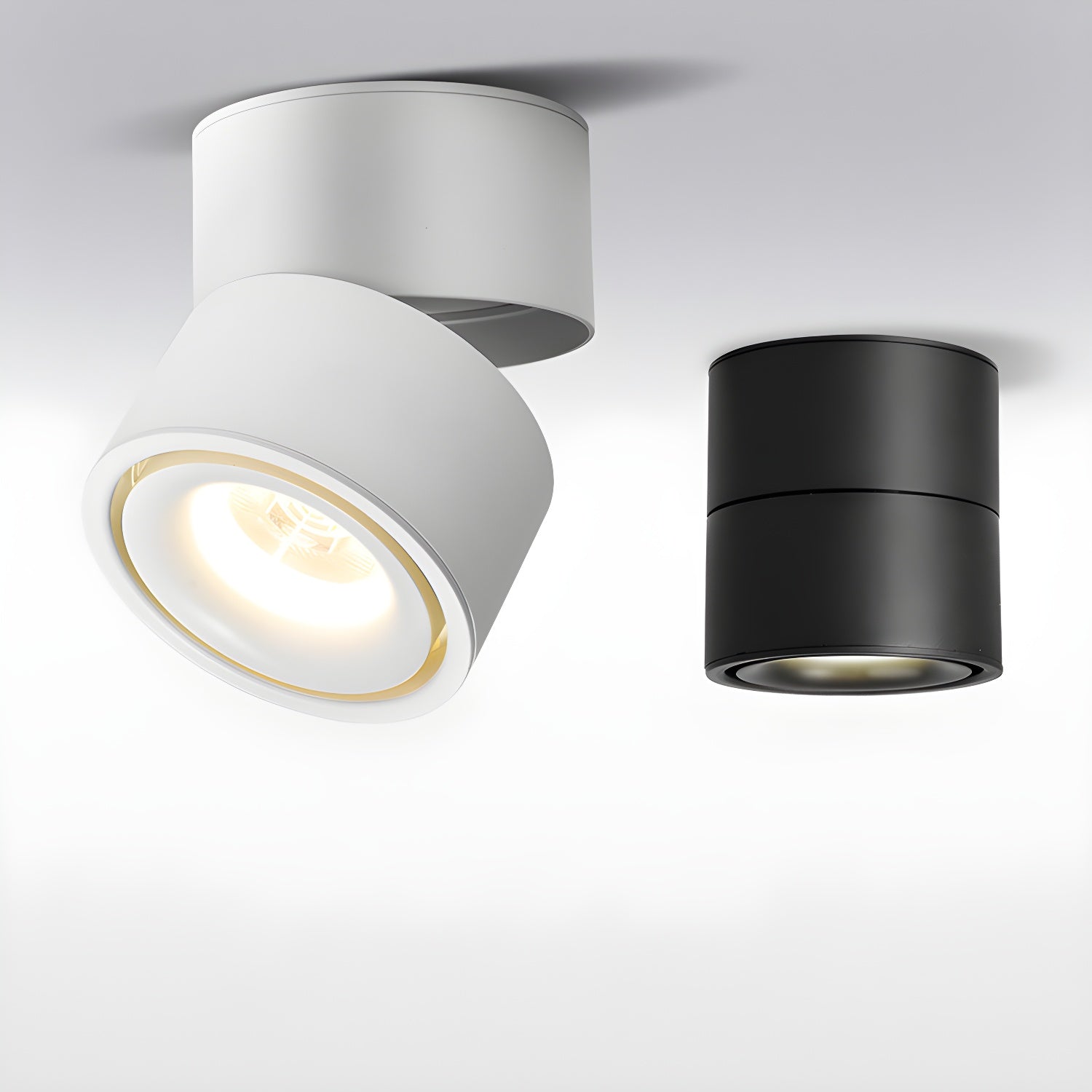 Modern Rotatable LED Spotlight Ceiling Fixture for Adjustable Indoor Accent Lighting
