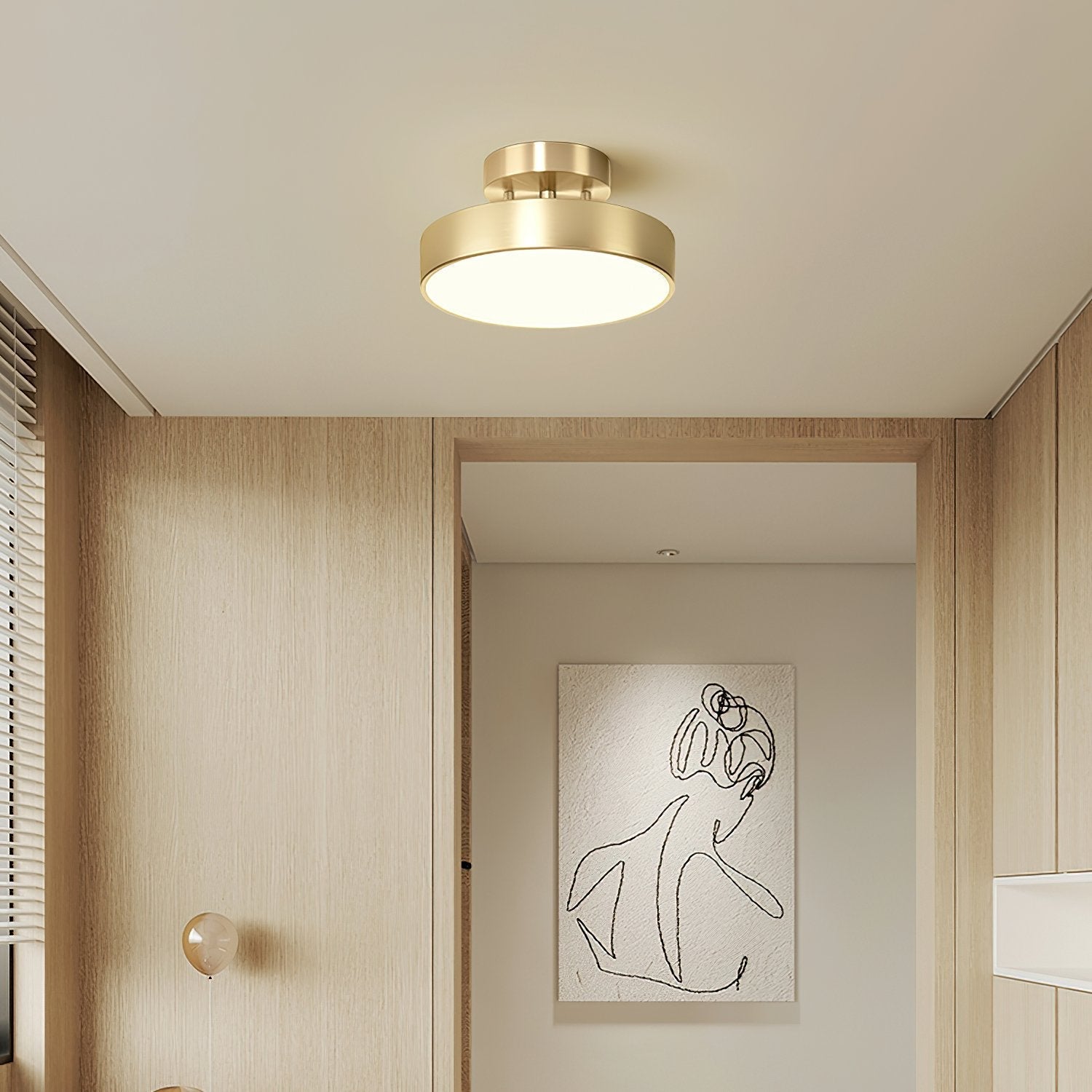 modern-round-brass-led-flush-mount-ceiling-light-with-acrylic-shade-and-3-color-modes