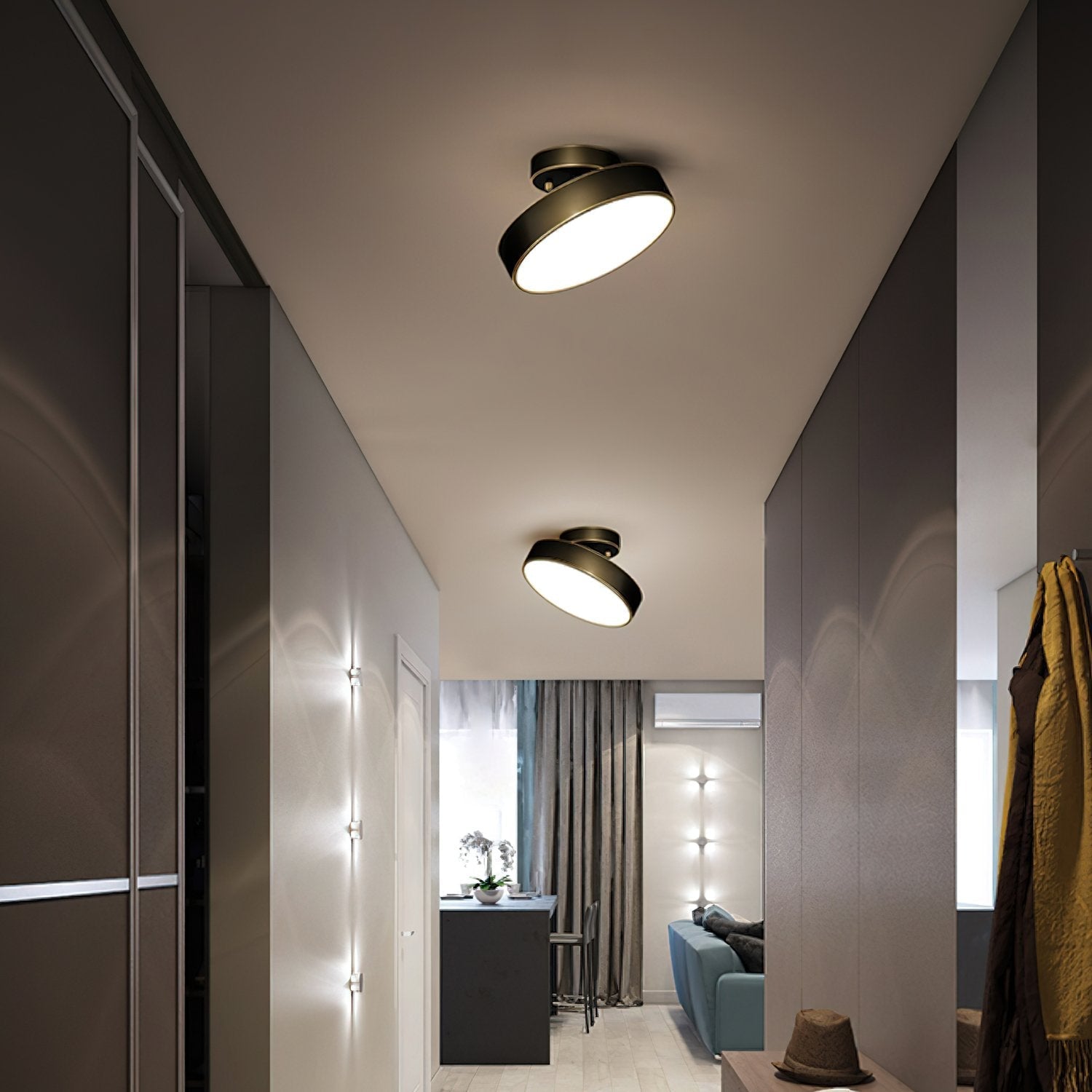 modern-round-brass-led-flush-mount-ceiling-light-with-acrylic-shade-and-3-color-modes