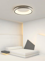 Minimalist Round Integrated LED Flush Mount Ceiling Light Modern Indoor Fixture