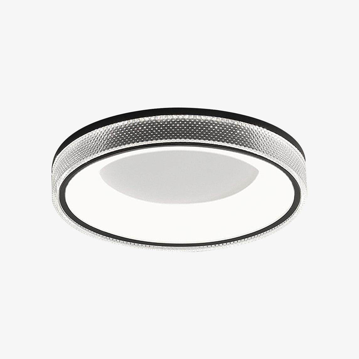 Minimalist Round Integrated LED Flush Mount Ceiling Light Modern Indoor Fixture
