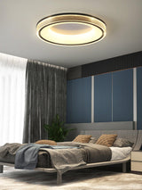Minimalist Round Integrated LED Flush Mount Ceiling Light Modern Indoor Fixture