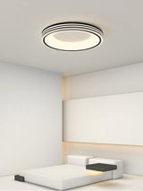 Minimalist Round Integrated LED Flush Mount Ceiling Light Modern Indoor Fixture