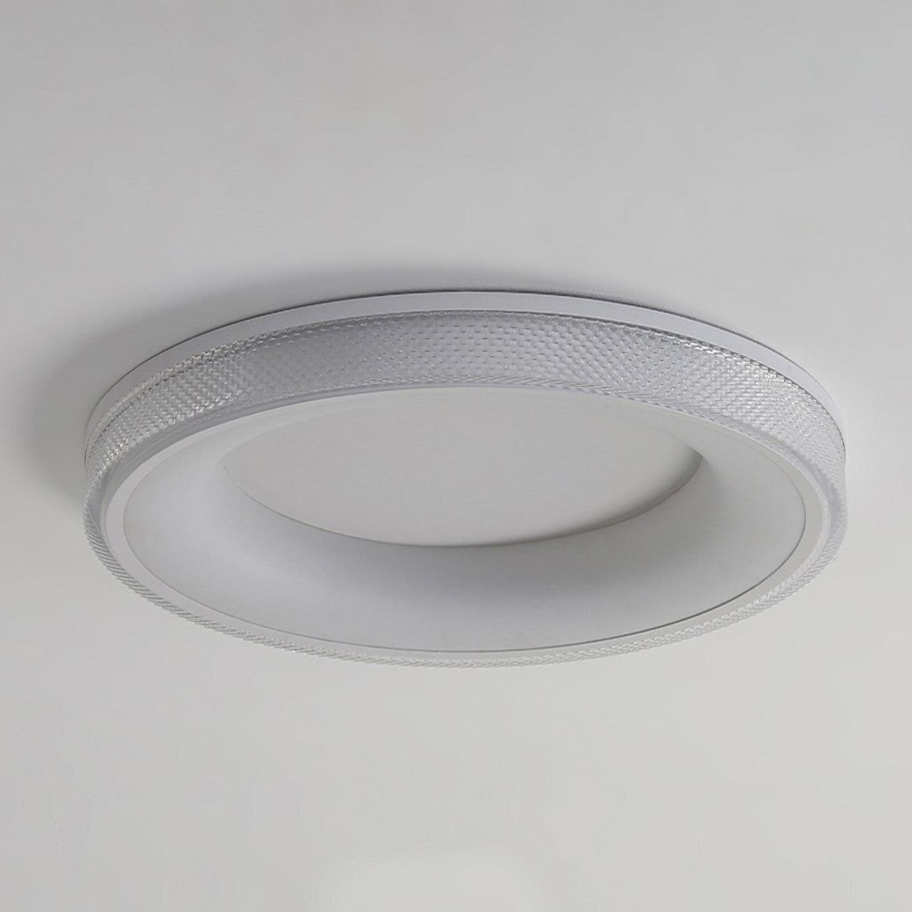 Minimalist Round Integrated LED Flush Mount Ceiling Light Modern Indoor Fixture