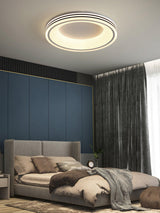 Minimalist Round Integrated LED Flush Mount Ceiling Light Modern Indoor Fixture