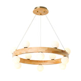 modern-rubber-wood-circle-chandelier-with-white-glass-globe-shades-for-living-room