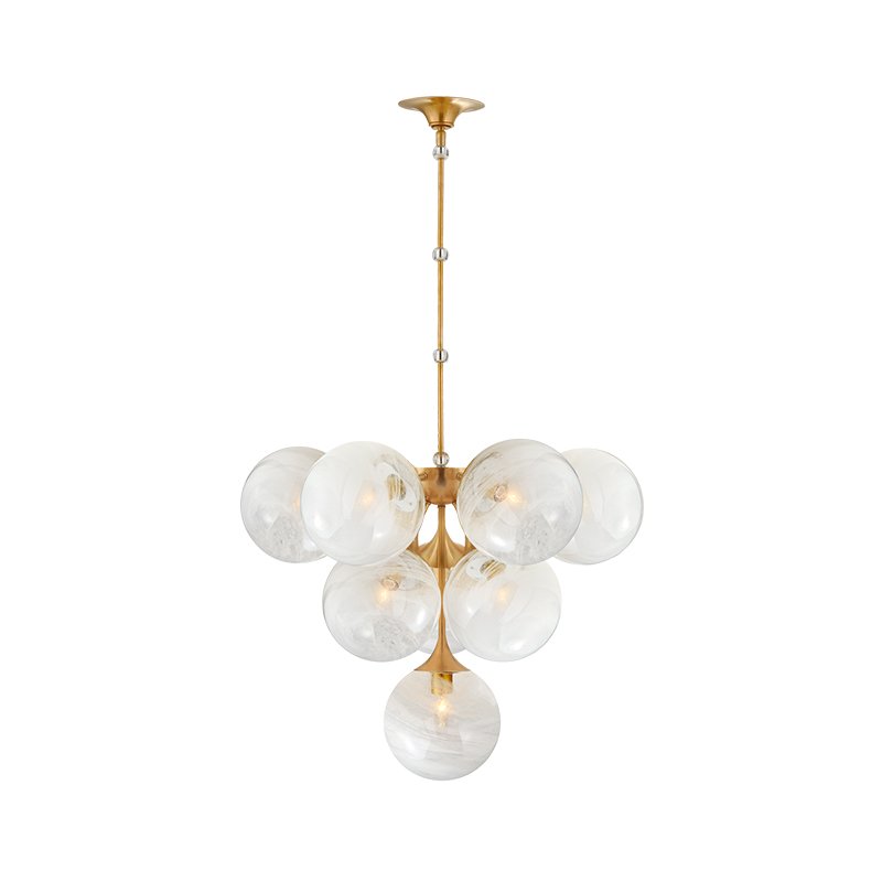modern-hand-blown-glass-globe-chandelier-with-sculptural-metal-frame-for-living-room-and-foyer