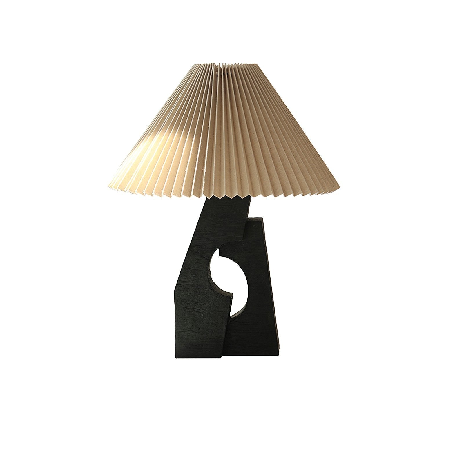 artistic-ruins-sculptural-resin-table-lamp-with-pleated-linen-shade-for-living-room