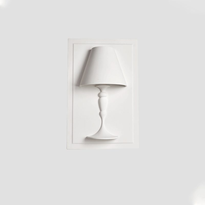 minimalist-recessed-white-plaster-style-led-wall-light-for-indoor-decor