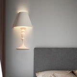 minimalist-recessed-white-plaster-style-led-wall-light-for-indoor-decor