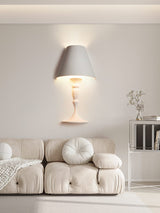 minimalist-recessed-white-plaster-style-led-wall-light-for-indoor-decor