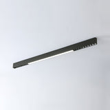 Modern Linear Magnetic Floating LED Ceiling Light with Minimalist Aluminum Design