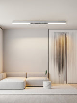 Modern Linear Magnetic Floating LED Ceiling Light with Minimalist Aluminum Design