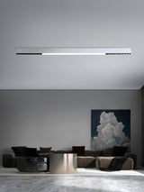 Modern Linear Magnetic Floating LED Ceiling Light with Minimalist Aluminum Design