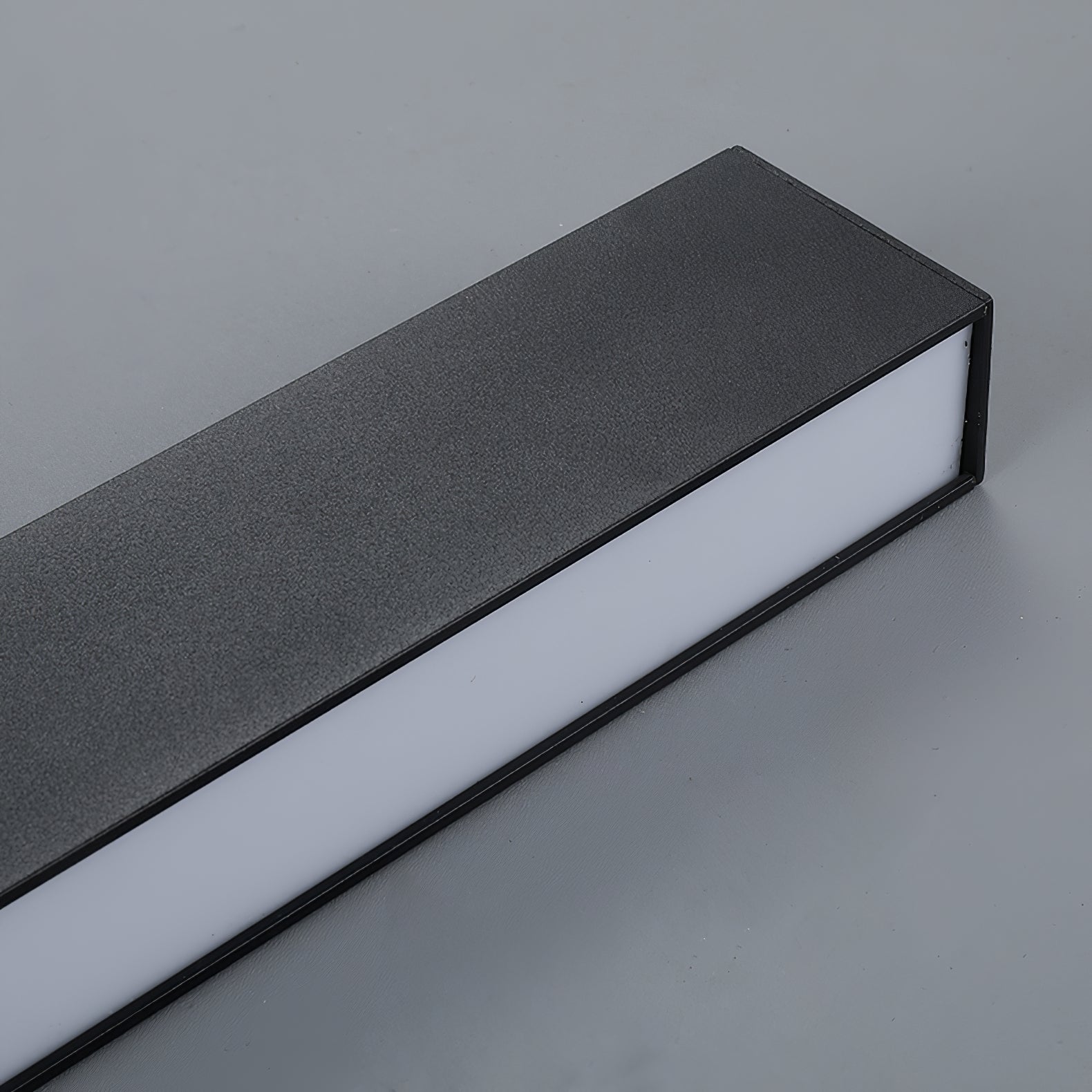 Modern Linear Magnetic Floating LED Ceiling Light with Minimalist Aluminum Design
