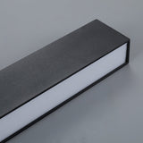 Modern Linear Magnetic Floating LED Ceiling Light with Minimalist Aluminum Design