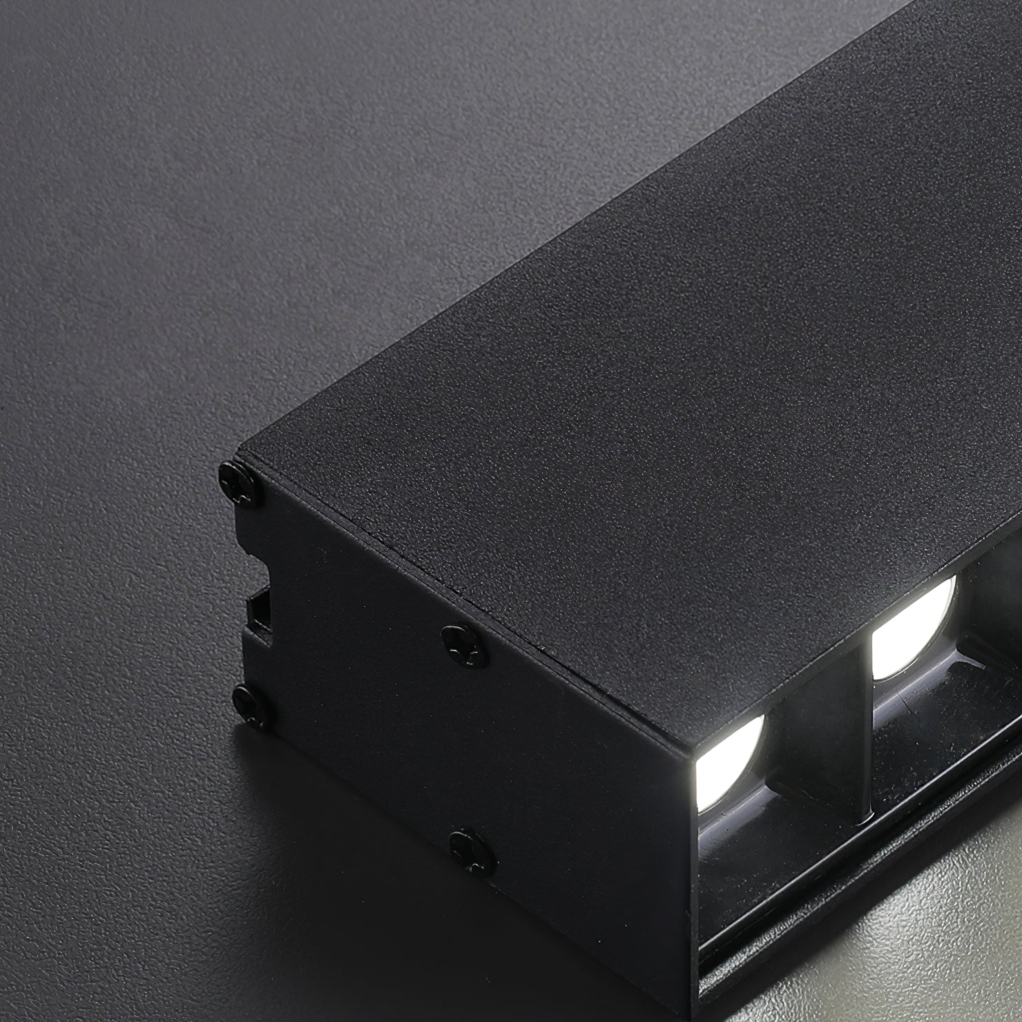 Modern Linear Magnetic Floating LED Ceiling Light with Minimalist Aluminum Design