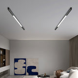 Modern Linear Magnetic Floating LED Ceiling Light with Minimalist Aluminum Design